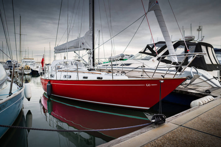 Contessa 32 red new build