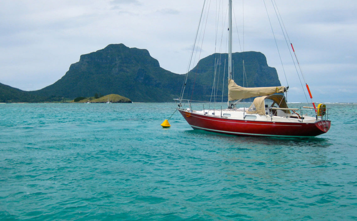 Contessa 32 at Lord Howe Island